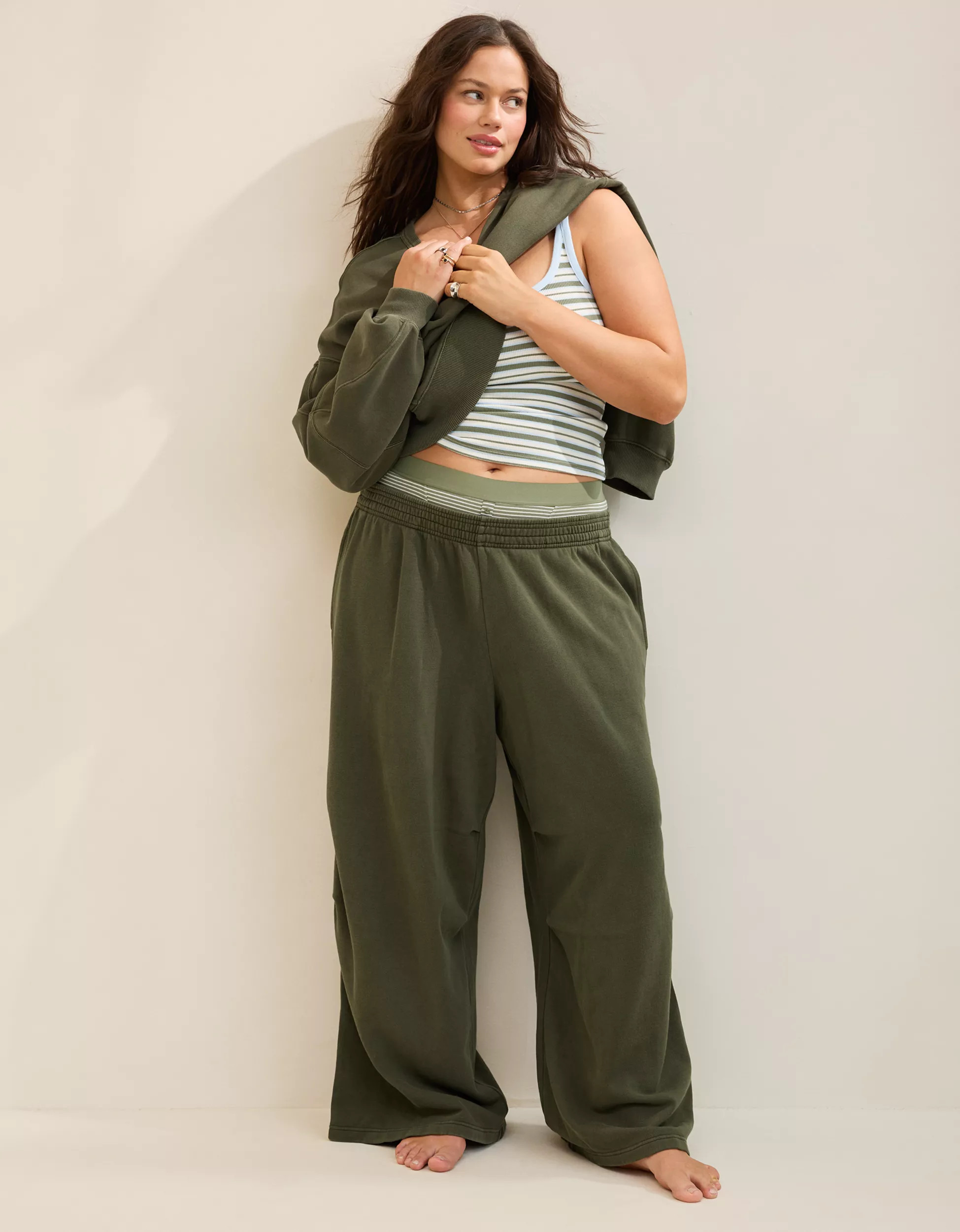Aerie Go-To Slouchy Sweatpant | Aerie