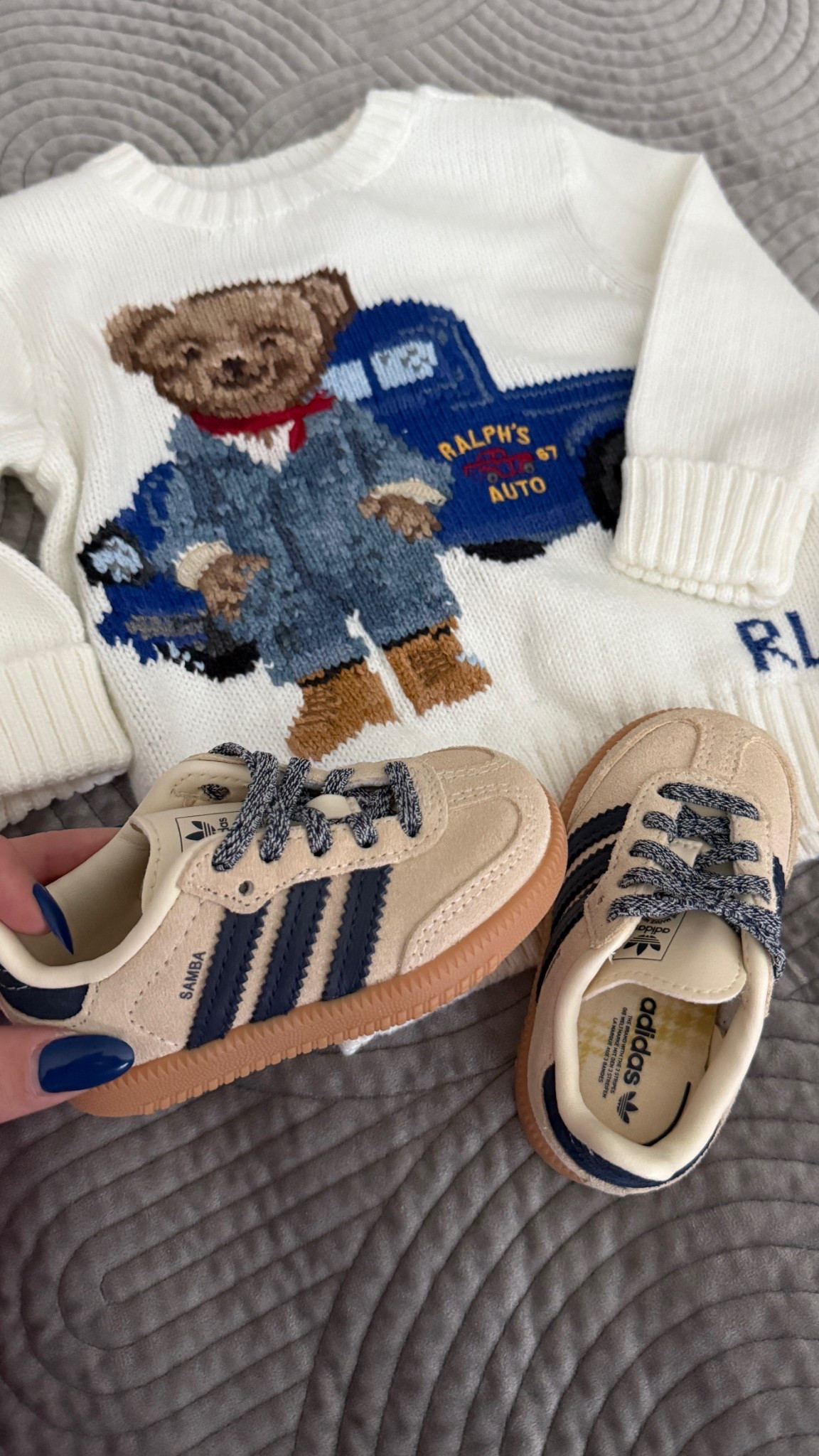 Baby sambas 👟 

#LTKFamily #LTKBaby #LTKKids