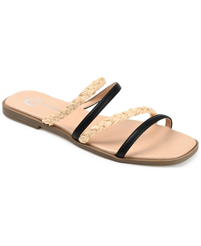 Journee Collection Women's Brinna Slide Sandals & Reviews - Sandals - Shoes - Macy's | Macys (US)