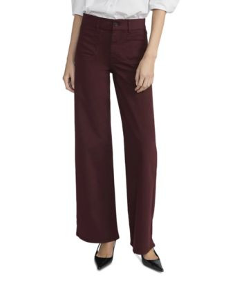 FRAME Le Slim High Rise Palazzo Jeans in Cabernet  | Bloomingdale's Women | Bloomingdale's (US)