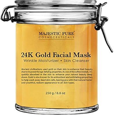Majestic Pure Gold Facial Mask, Help Reduces the Appearances of Fine Lines and Wrinkles, Ancient ... | Amazon (US)
