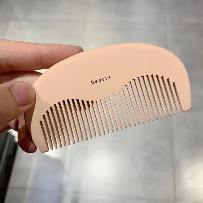 HIGH QUALITY Fashion Designer Wooden Comb Hair Brushes Pocket Love Lovely Pink Wood Combs Massage... | DHGate