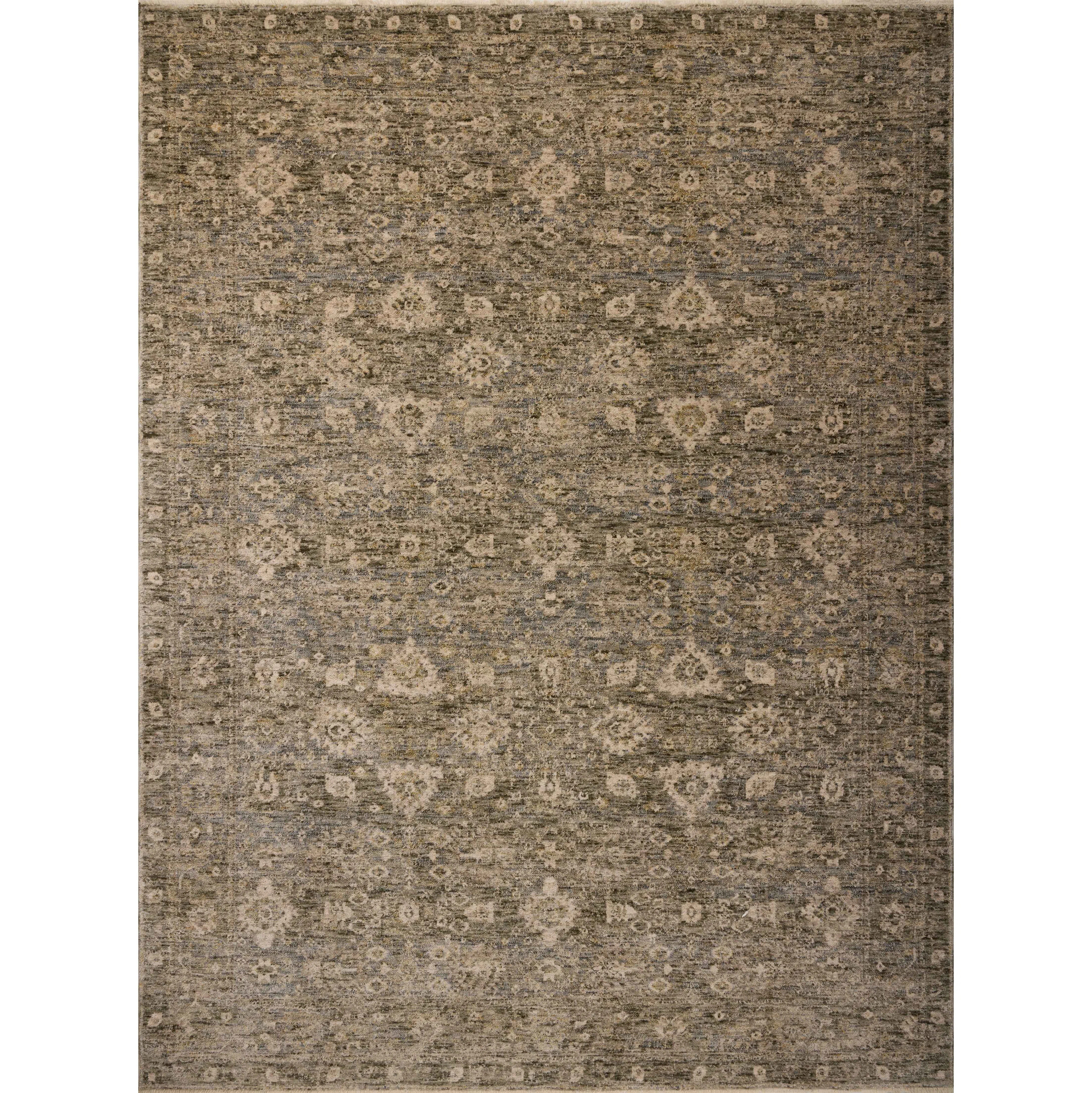 Magnolia Home by Joanna Gaines x Loloi Junie Lagoon / Natural Area Rug | Wayfair North America