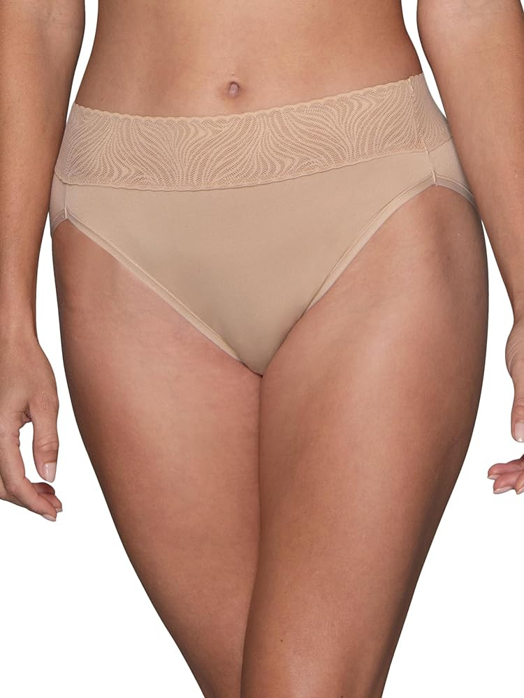 Vanity Fair Women's Effortless Panties for Everyday Wear, Buttery Soft Fabric & Lace | Amazon (US)
