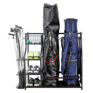 121 lbs. Golf Storage Garage Organizer and Other Golfing Equipment Rack | The Home Depot