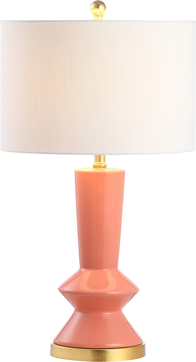 JONATHAN Y JYL6607B Ziggy 27" Ceramic/Iron Contemporary Glam LED Table Lamp Bedside Desk Nightsta... | Amazon (US)