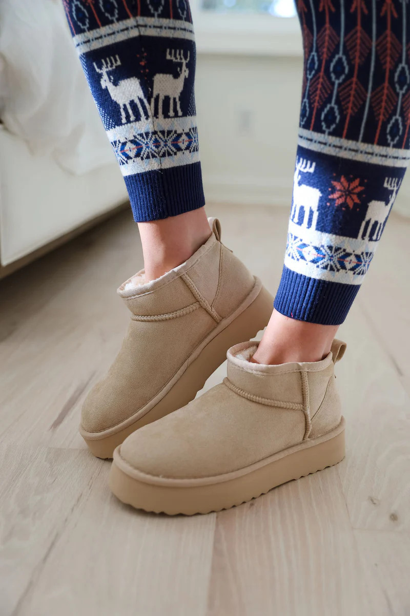 Breckenridge Ankle Boot - Natural | cocolillys