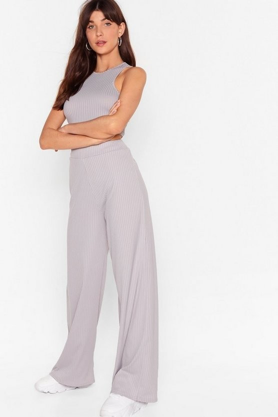 Top And Wide-Leg Pants Set | NastyGal (US & CA)