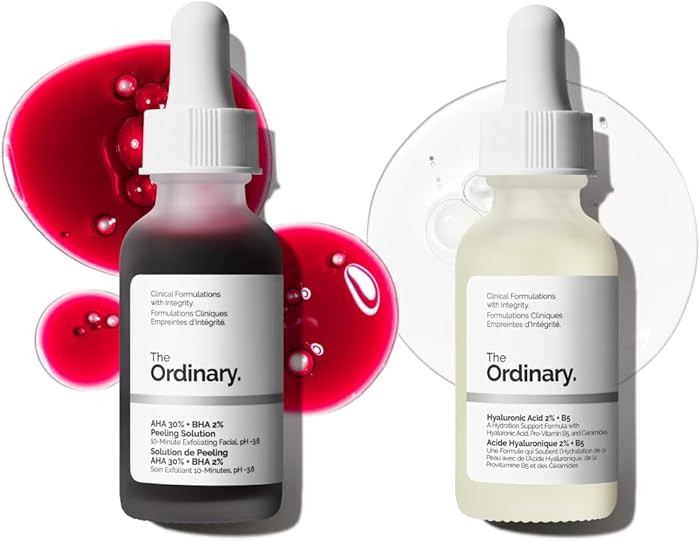 The Ordinary AHA 30% + BHA 2% Peeling Solution, Advanced Exfoliating Peel for Brighter Skin | Amazon (US)