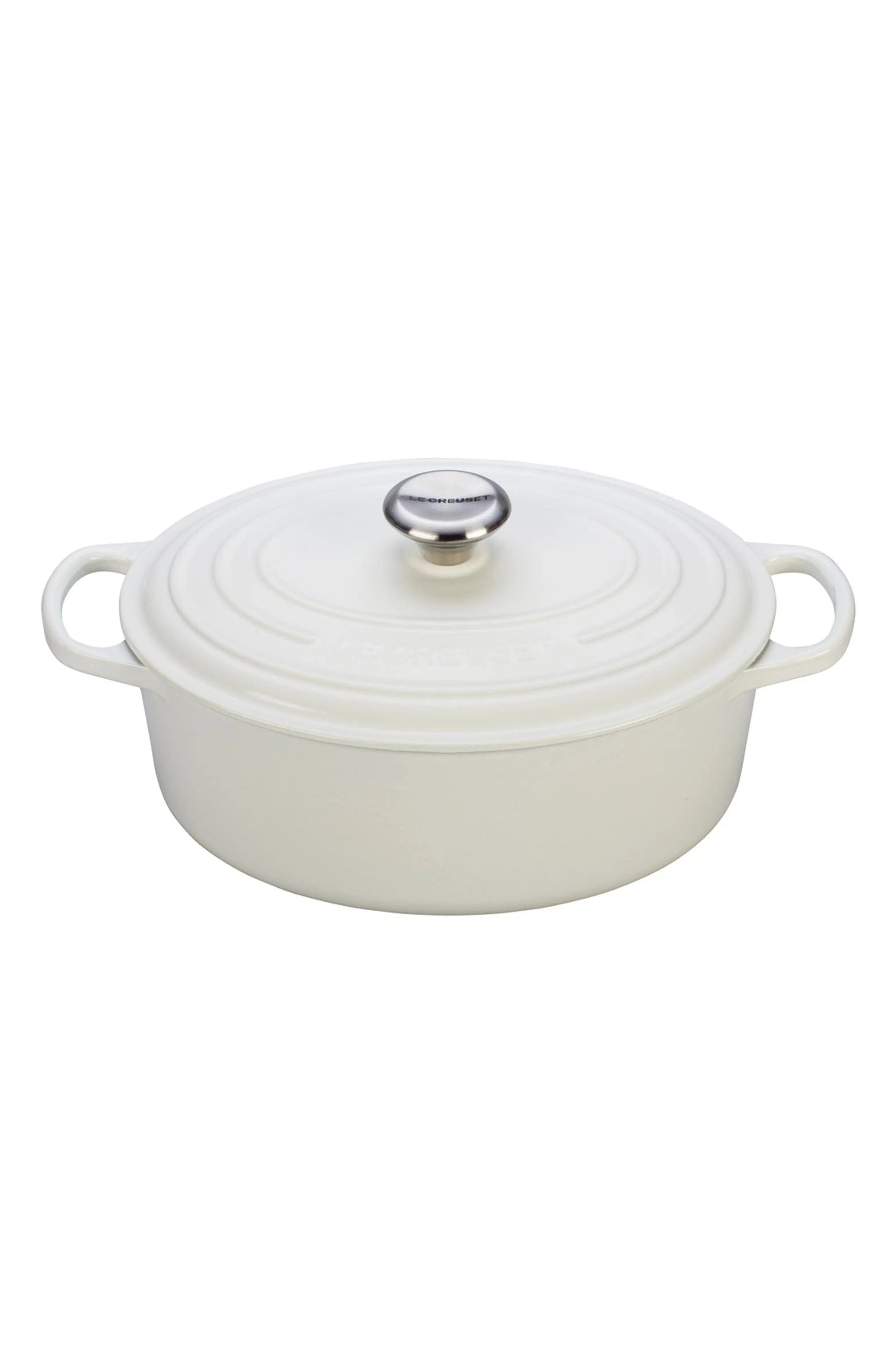 Signature 5 Quart Oval Enamel Cast Iron French/Dutch Oven | Nordstrom