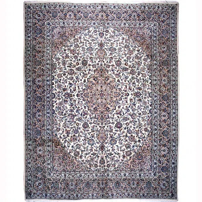 Breelan One-of-a-Kind 9'7" x 12'8" 1970s Area Rug in Gray | Wayfair North America