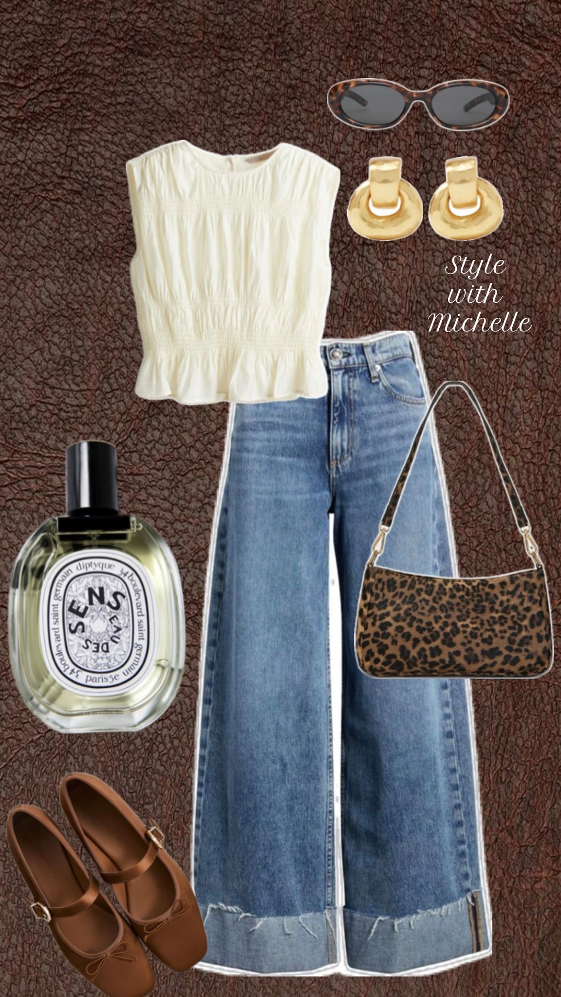 #OOTD Adding a little spice to my denim routine. The leopard print handbag is the statment peice of the outfit! ! Comfortable, chic, and spotted. Click on my LTK for outfit! #jeans #outfits #handbags 

#LTKootd #LTKU #LTKgrwm