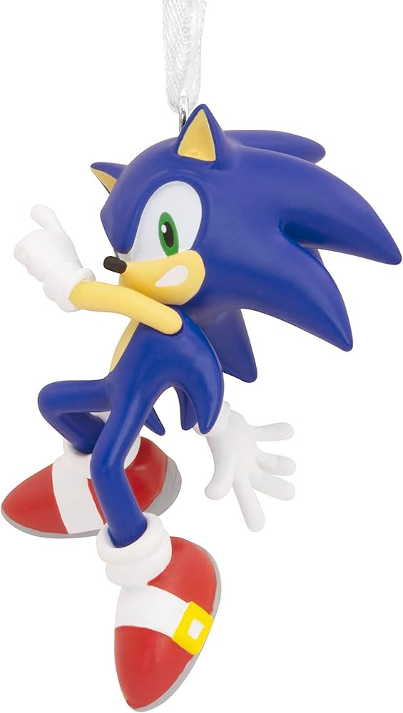 Hallmark Sonic The Hedgehog Action Pose Christmas Ornament | Amazon (US)