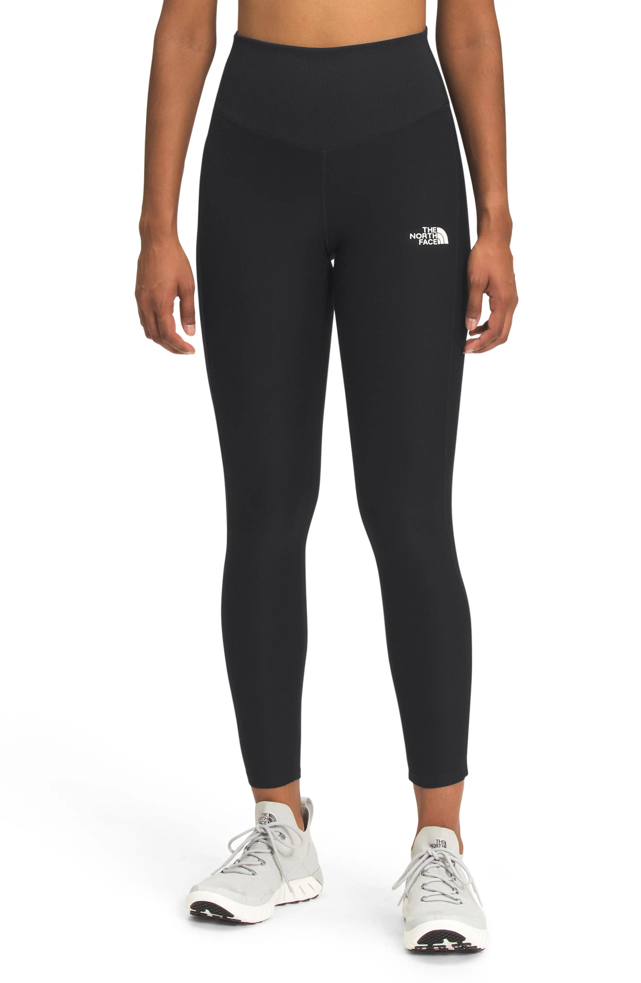 The North Face Dune Sky Performance Ankle Leggings in Tnf Black at Nordstrom, Size Small | Nordstrom
