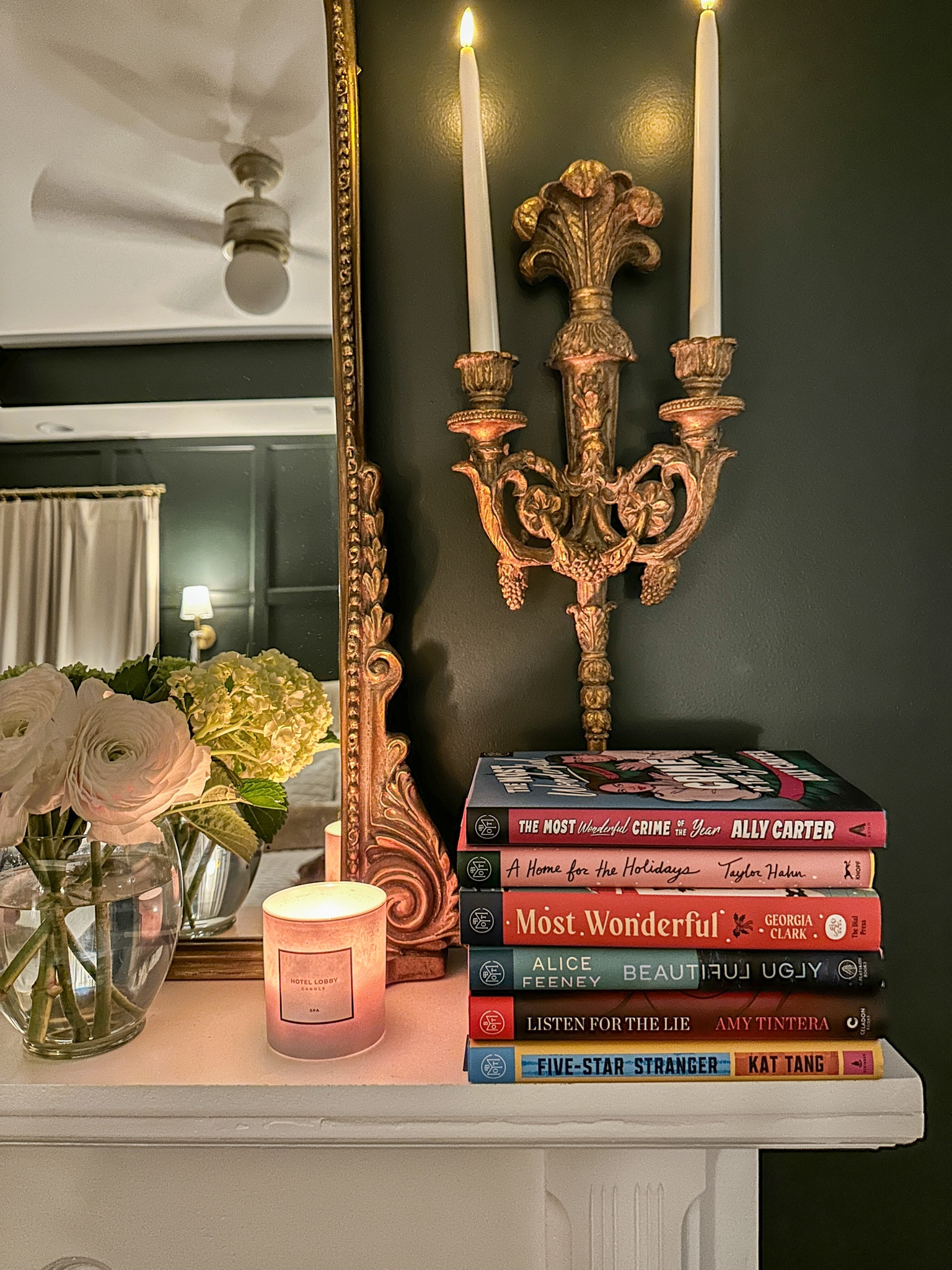 What I read in December 2024 + an audio book not pictured 

#LTKSeasonal #LTKHome