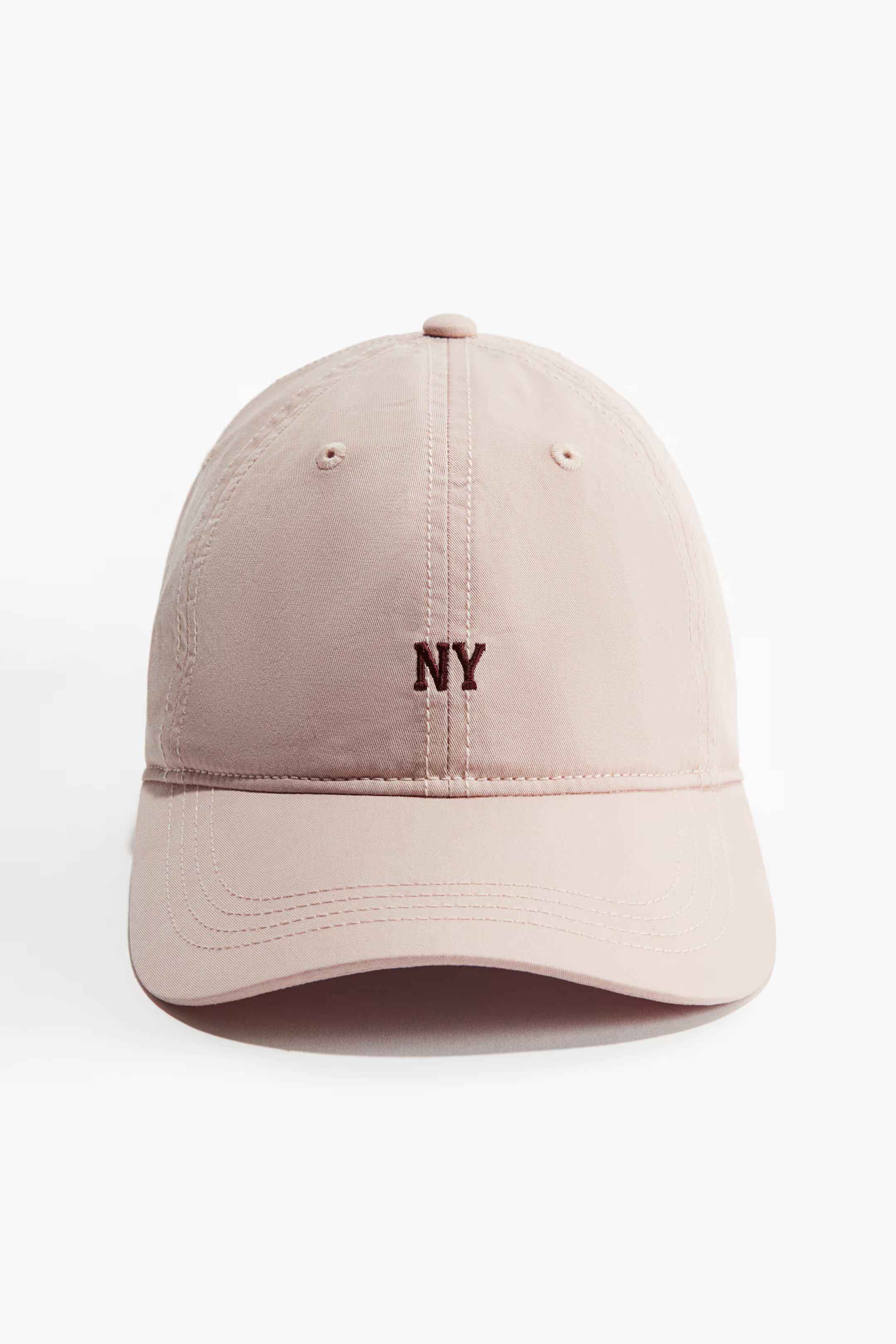 Embroidery-detail twill cap | H&M (UK, MY, IN, SG, PH, TW, HK)