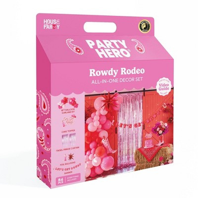House of Party Hero Balloon Decor Kit Rowdy Rodeo | Target