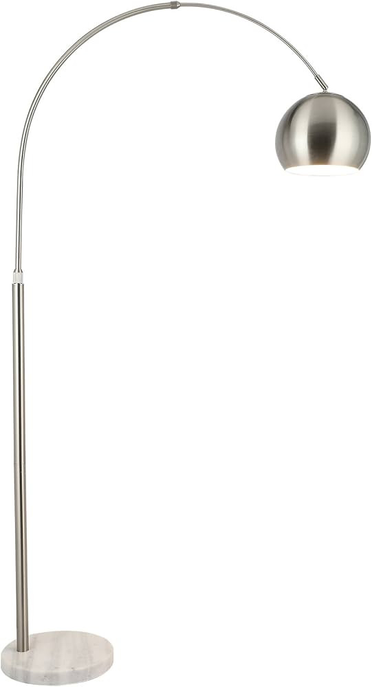 VONLUCE Modern Arc Floor Lamp with 360° Rotatable Hanging Shade Adjustable Nickel Standing Readi... | Amazon (US)