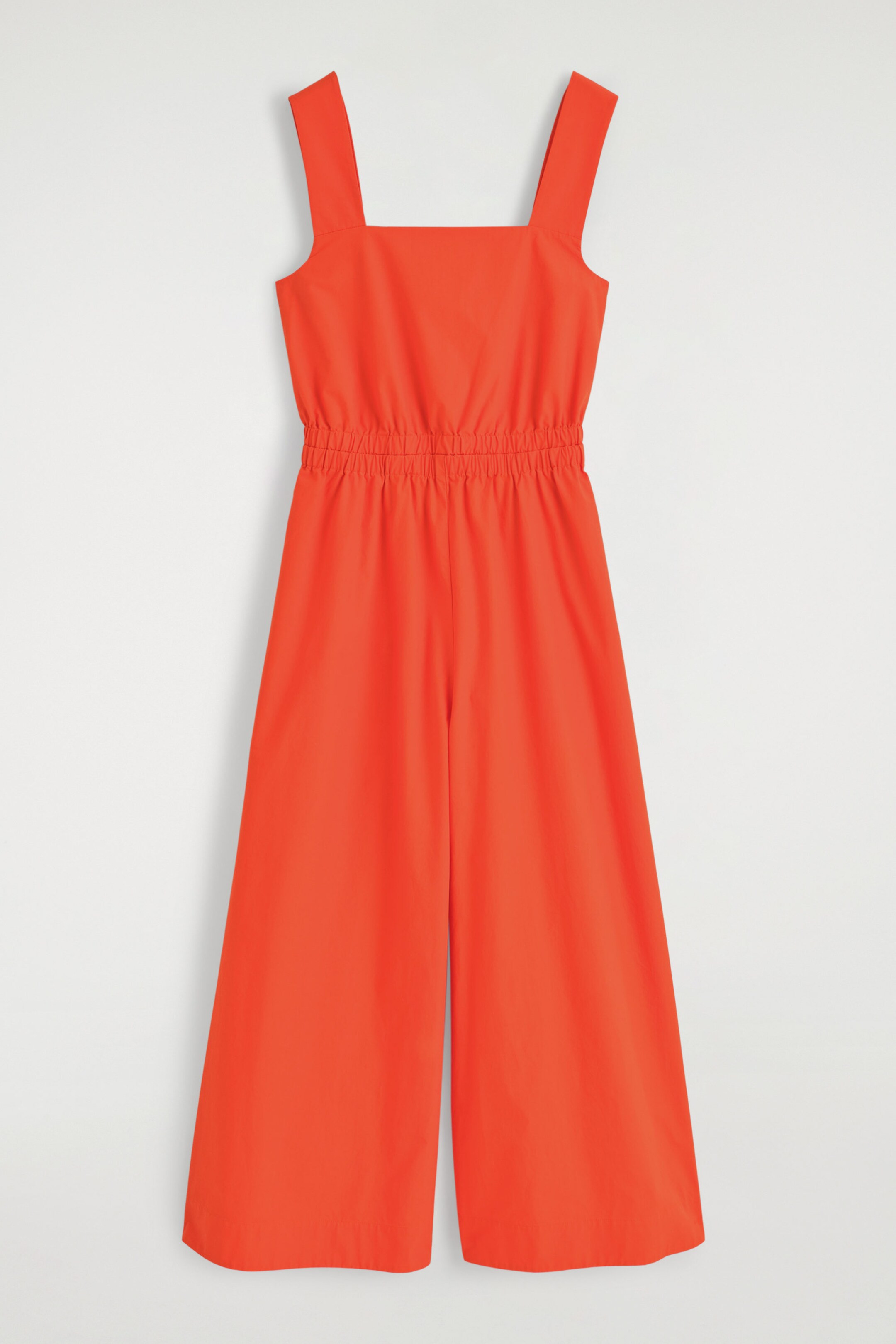 JUMPSUIT MIT RAFFUNGEN UND RÜCKENAUSSCHNITT - ORANGE | COS (EU)