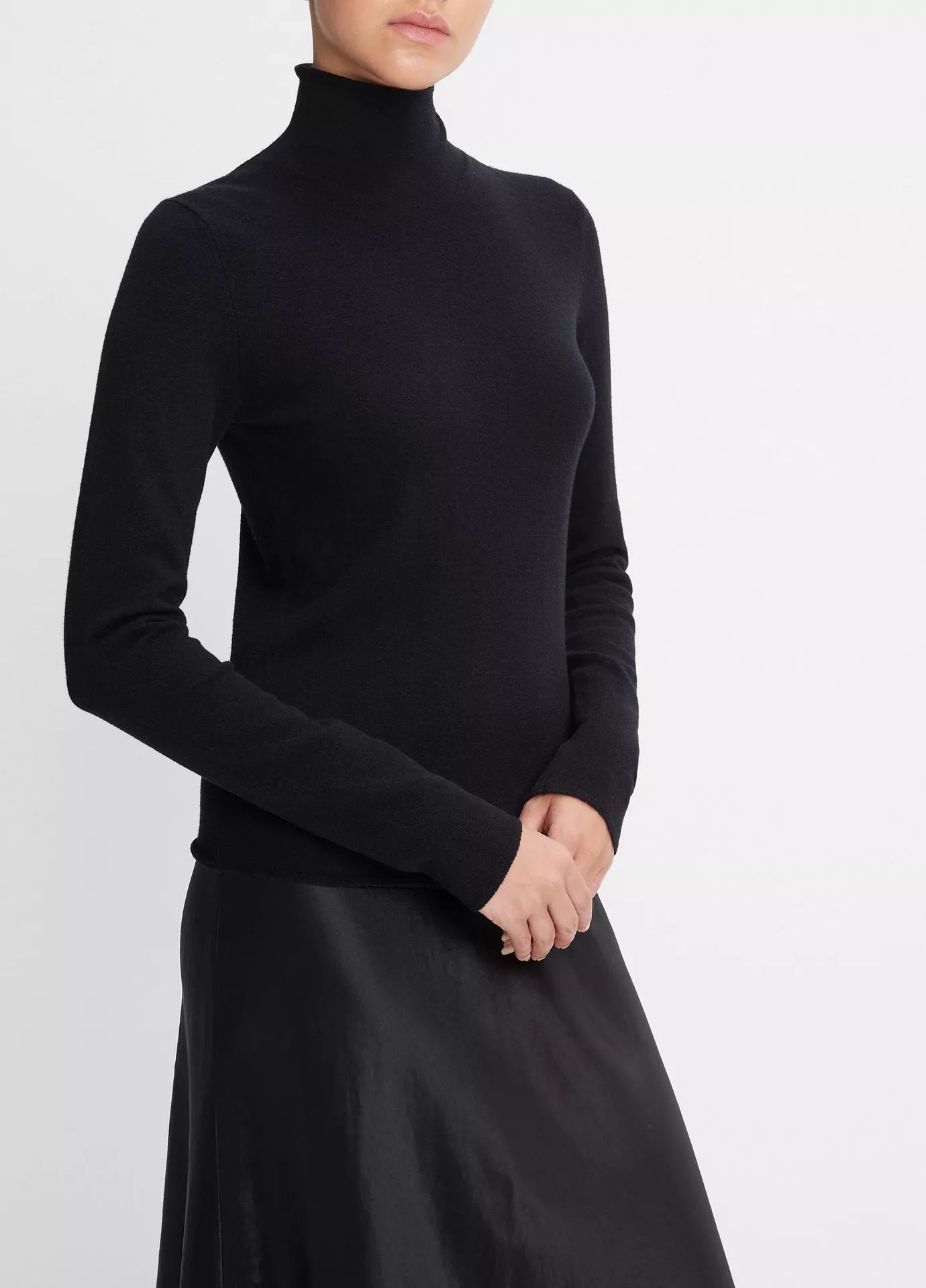 Wool-Blend Slim Turtleneck Sweater | Vince LLC