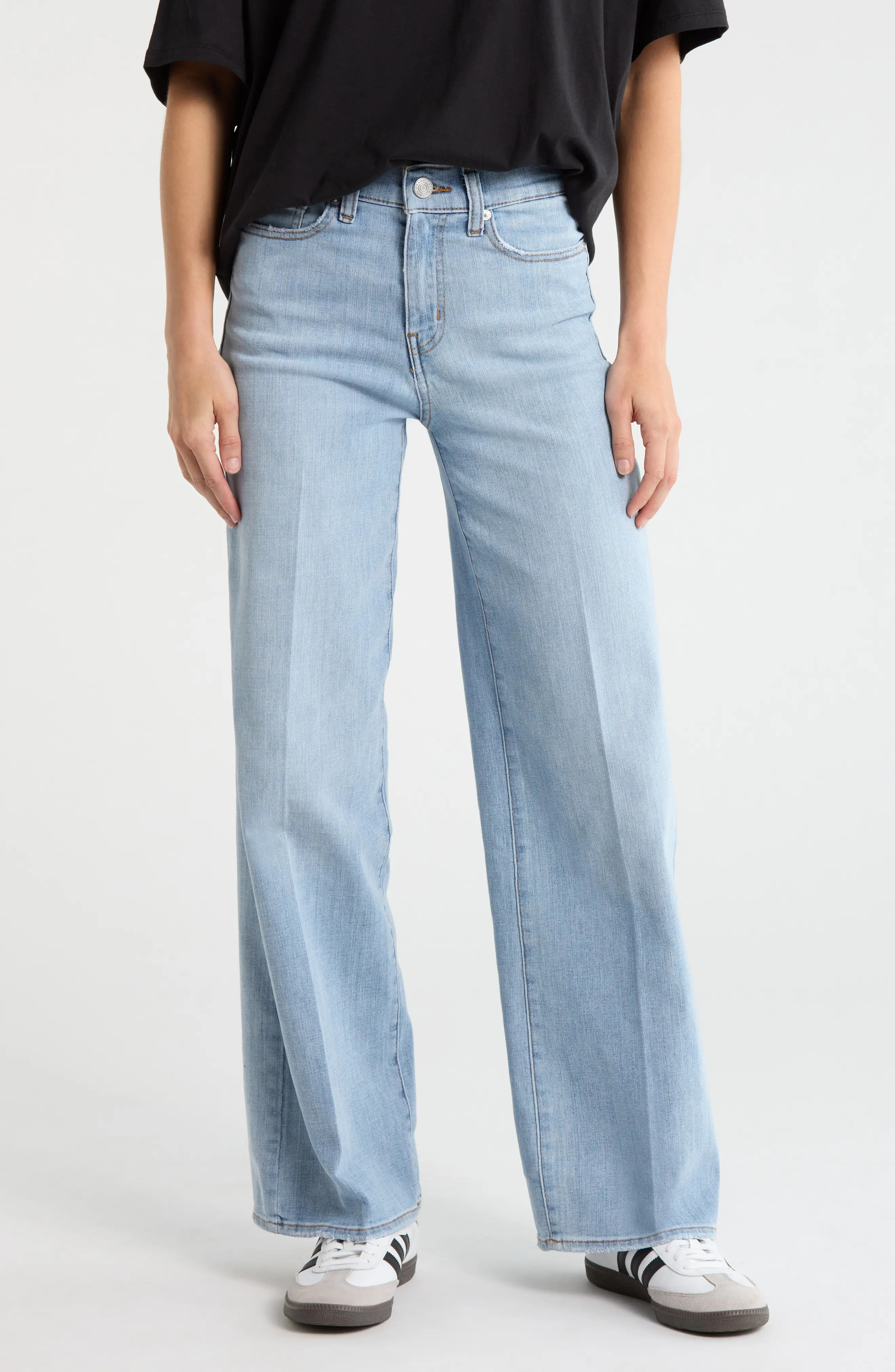 The High Rise Wide Leg Jeans (Women) | Nordstromrack | Nordstrom Rack