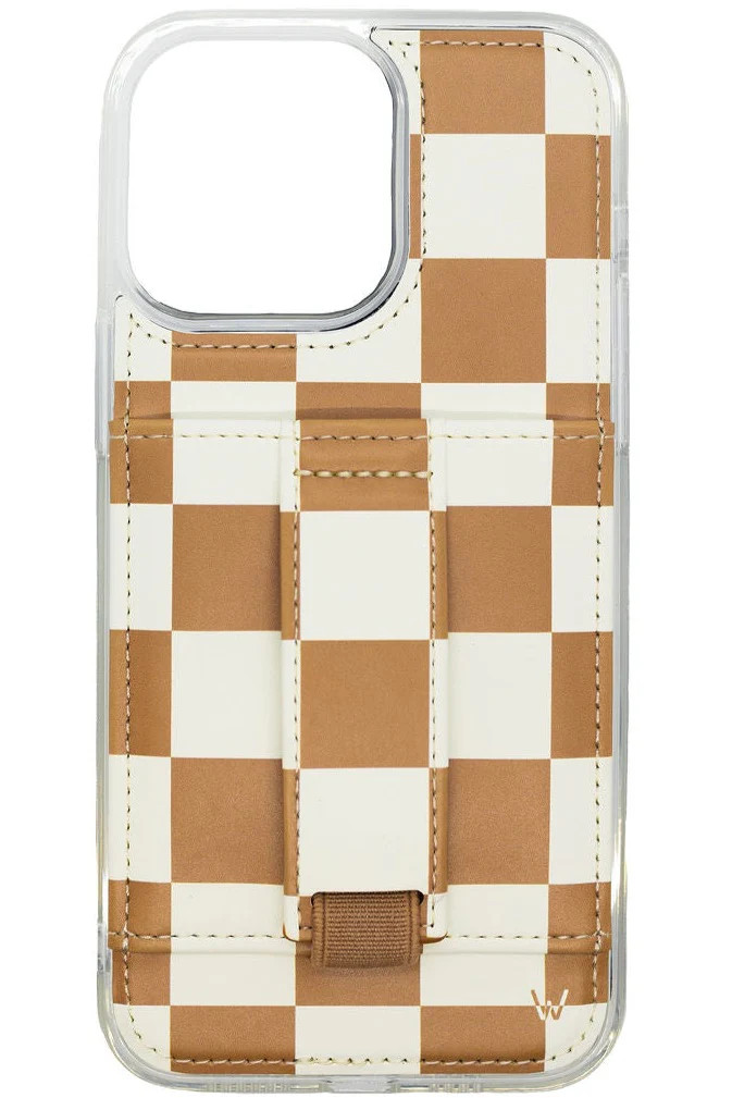 Chestnut Checks by Our Faux Farmhouse | Walli Cases