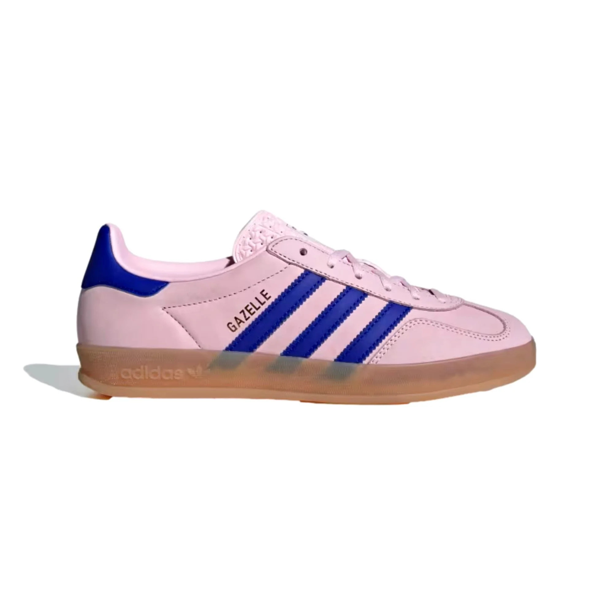 Adidas Gazelle Indoor Clear Pink/Lucid Blue-Gum JI1371 Women's | Shop Simon