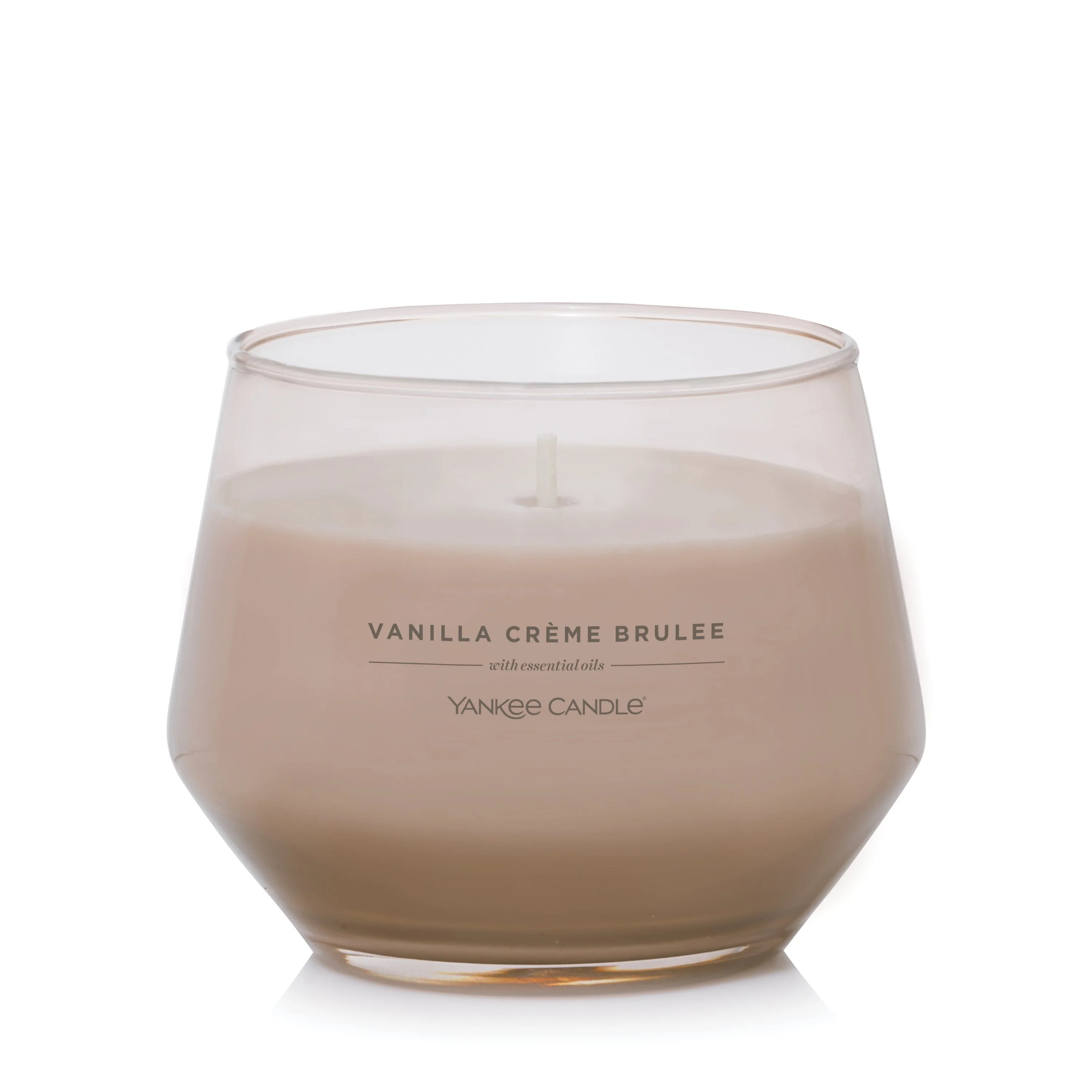 Yankee Candle Studio Collection Medium Candle, Vanilla Crème Brulee - Walmart.com | Walmart (US)