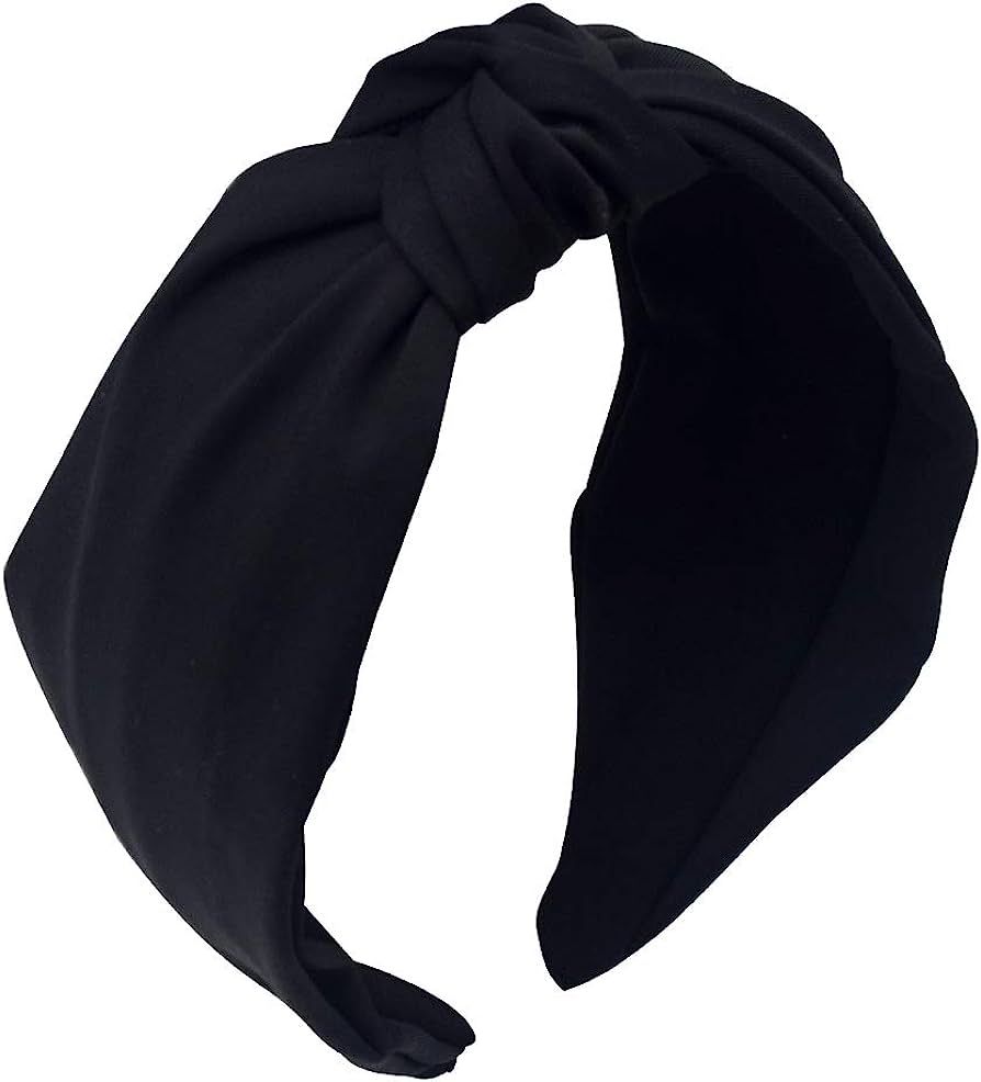 MHDGG 1Pcs Knotted Headbands for Women Turban Headbands for Women Wide Headbands for Women Knot H... | Amazon (US)