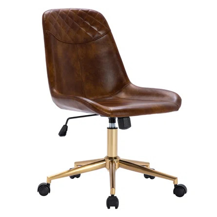 Keavey Faux Leather Task Chair | Wayfair North America