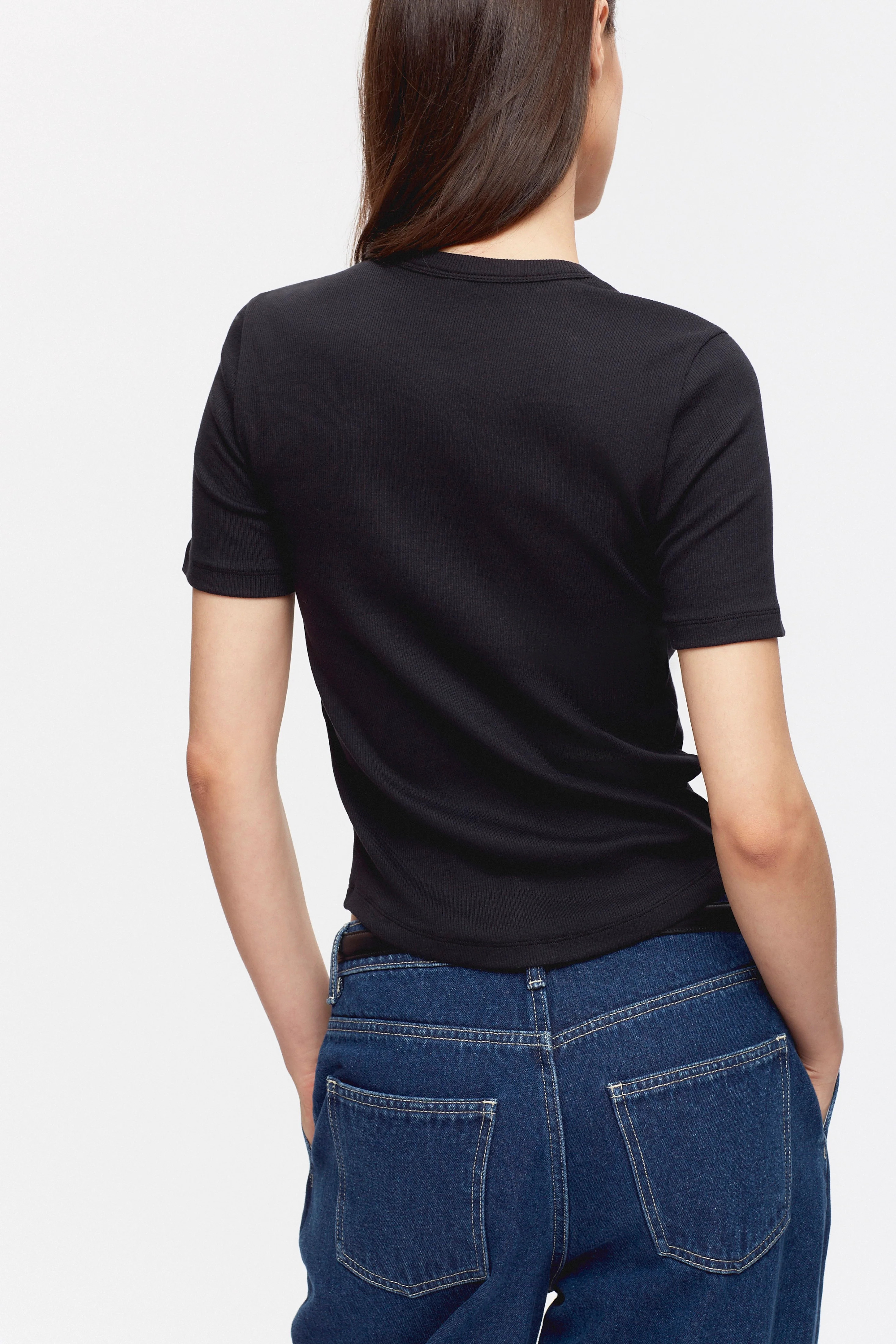Women's Fitted Rib Tee | Kotn