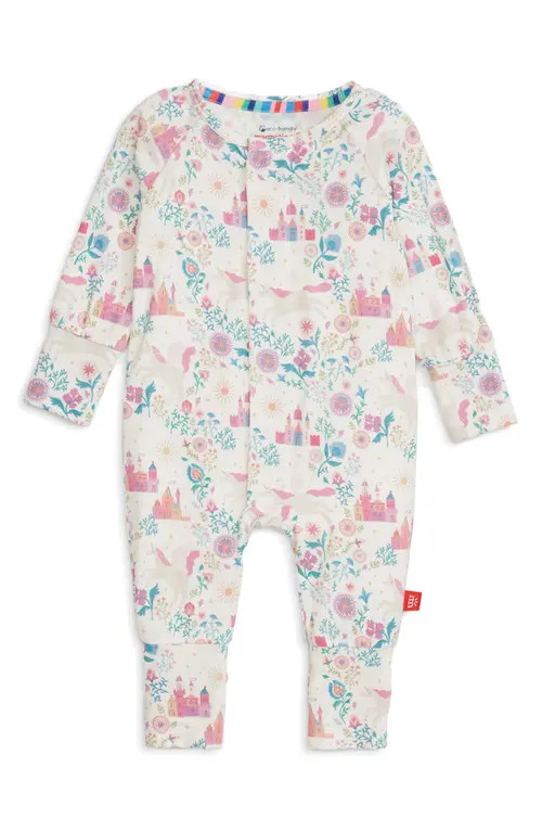 Magnetic Me Tail of Magic Magnetic Convertible Romper in White at Nordstrom, Size 6-9M | Nordstrom