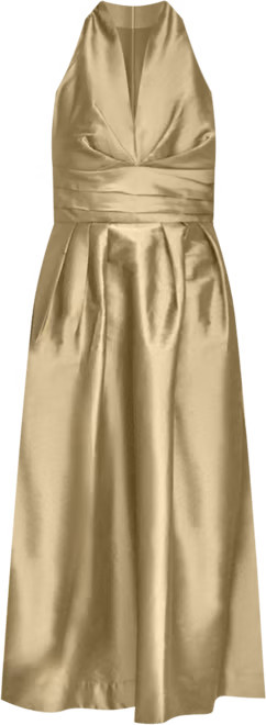 Donna Karan New York Women's A-Line Halter Midi Dress - Macy's | Macy's