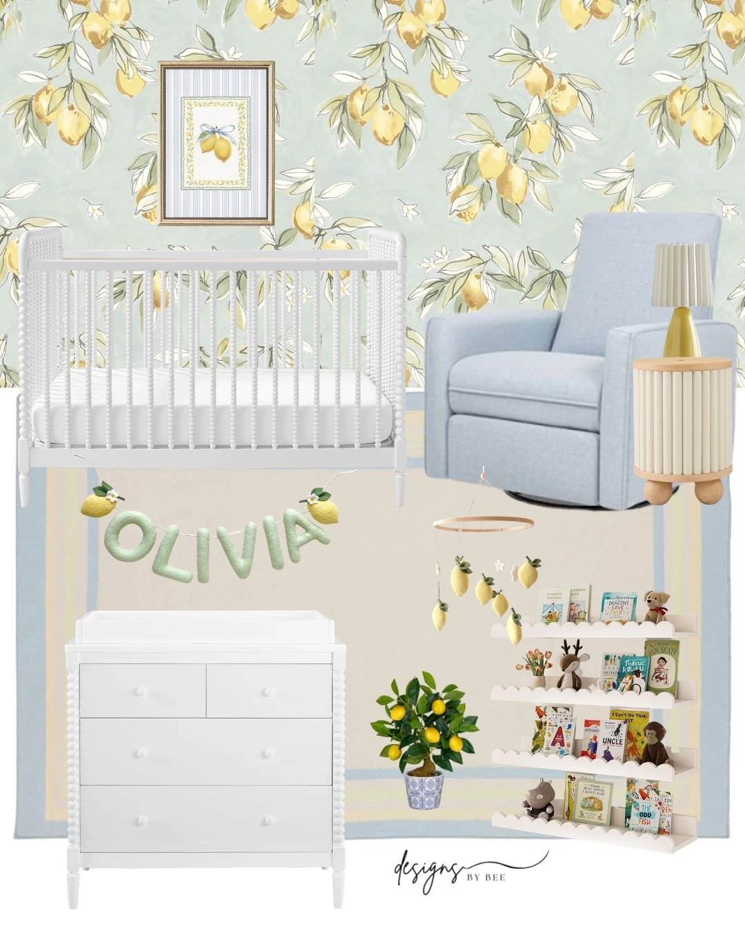 lemon nursery, italian themed nursery, lemon themed nursery, preppy girl nursery 

#LTKmomlife #LTKHome #LTKBaby