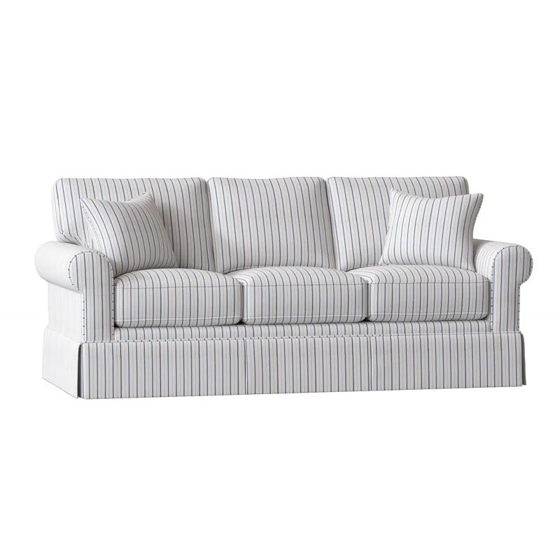 Benton 86'' Rolled Arm Sofa with Reversible Cushions | Wayfair North America