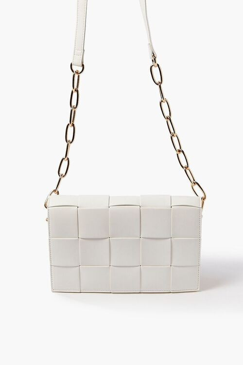 Crosshatch Chain Crossbody Bag | Forever 21 (US)