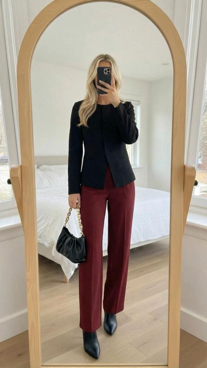 There’s a perfect workwear office where outfit and you could also wear this all winter long. I absolutely love how put together. It is the fitted top with these pants. Look absolutely amazing such a great style touch and it’s perfect for any event that still look very classic.

#LTKmorningroutine #LTKOver40 #LTKgrwm