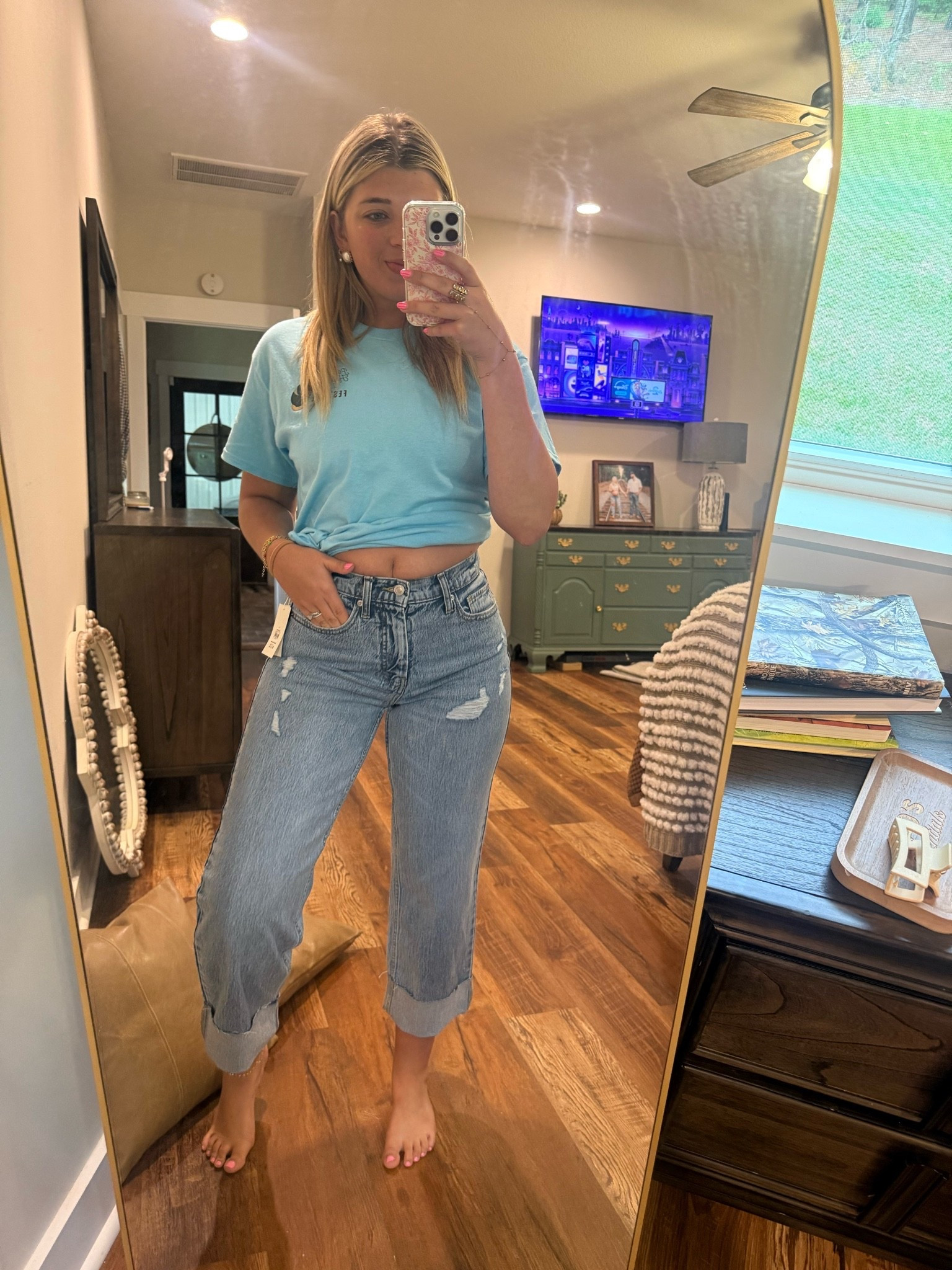 I just ordered the size up. I’m wearing a size 4, I love these🤩

#LTKootd #LTKMidsize #LTKTall