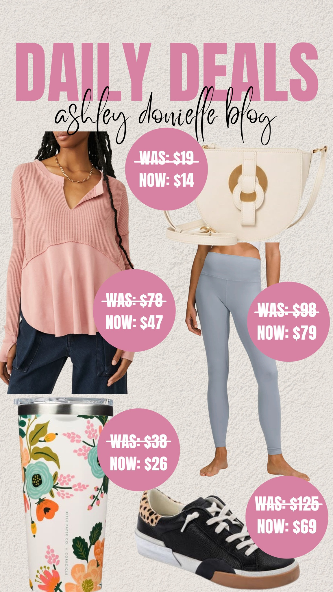 Daily Deals!

Tunic, long sleeve top, purse, leggings, coffee cup, insulated cup, sneakers

#LTKfit #LTKSeasonal #LTKsalealert