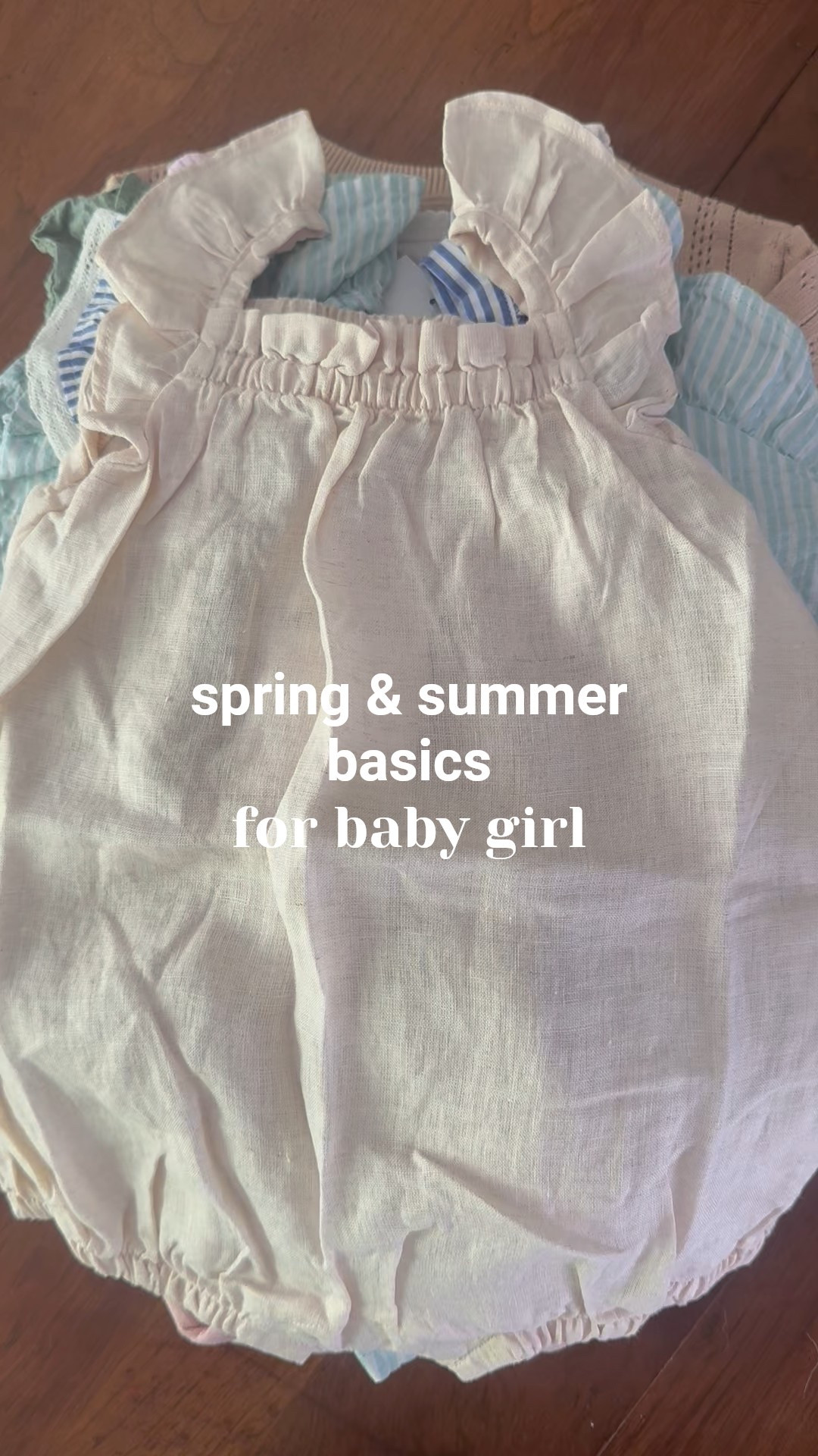 Little spring and summer haul for baby girl ❤️ 