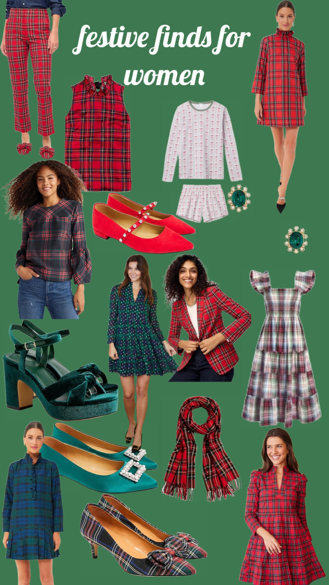 Christmas clothing for women tartan plaid festive holiday

#LTKHoliday #LTKparties #LTKSeasonal