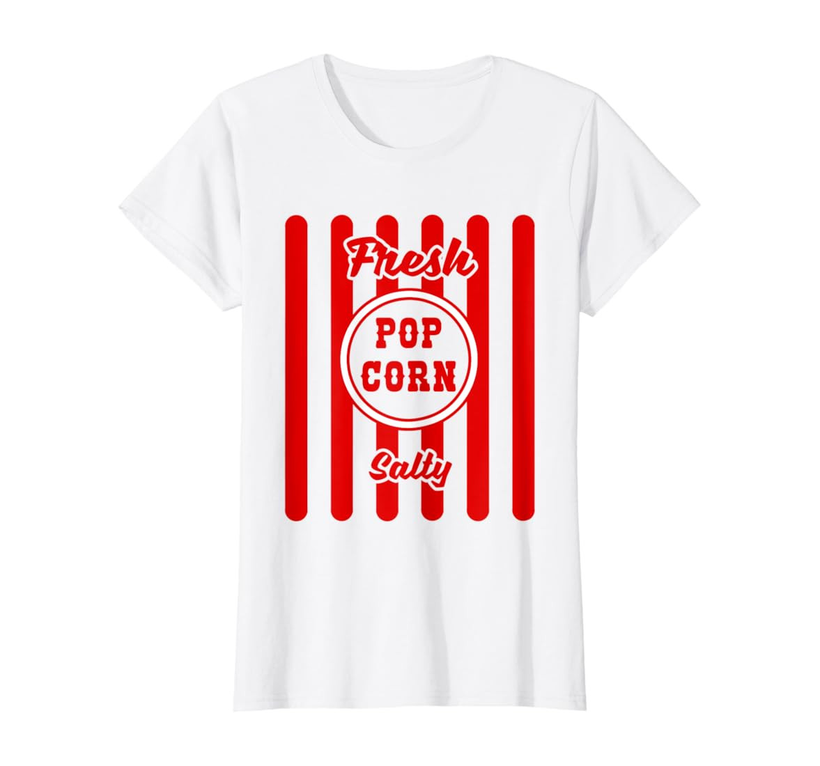 Salty Salt Popcorn Carnival Halloween Costume Cinema T-Shirt | Amazon (US)