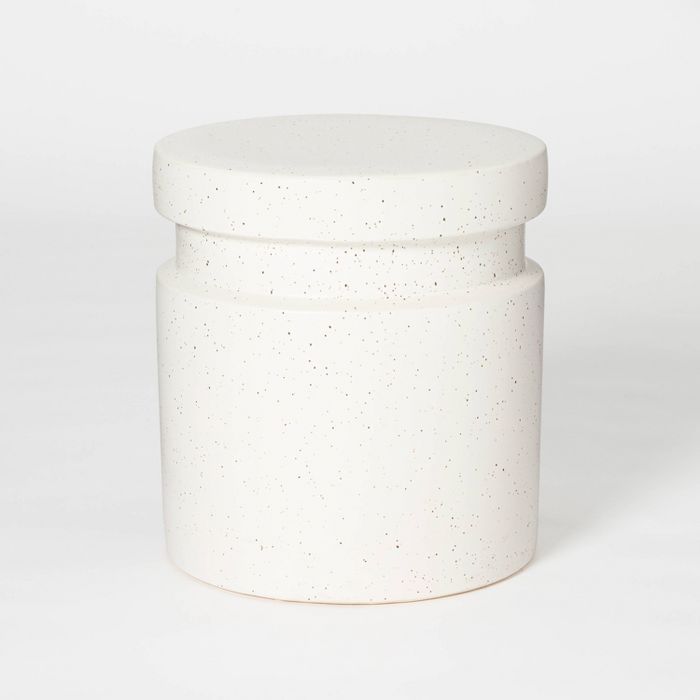 Murray Round Ceramic End Table White - Threshold&#8482; designed with Studio McGee | Target