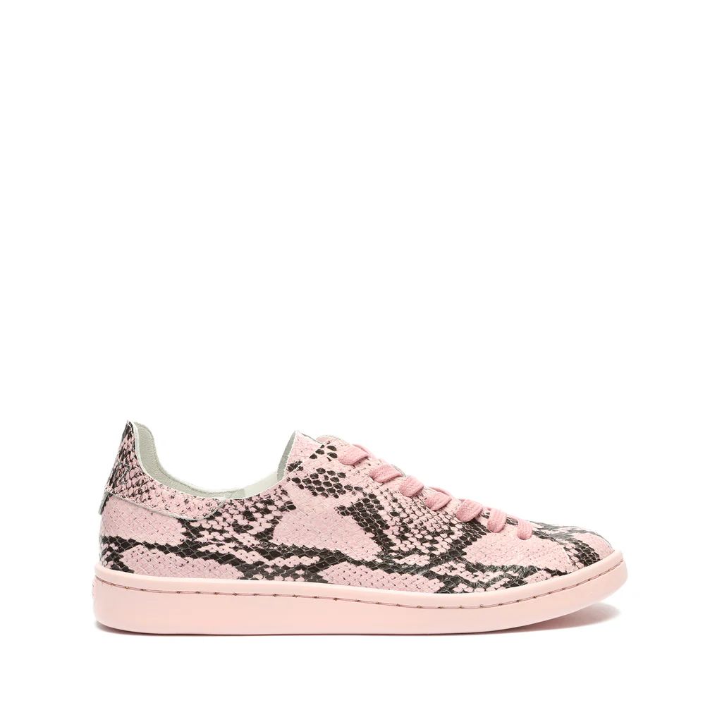 Ofelia Snake-Embossed Leather Sneaker | Schutz Shoes (US)