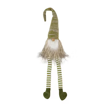 Northlight 26in Green And Beige Sitting  Christmas Gnome | JCPenney