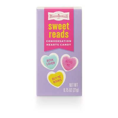 Maud Borup Conversation Books Valentine's Candy Hearts in Box - 0.75oz | Target