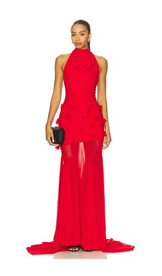 Deme by Gabriella Celeste Gown in Red. - size M | Revolve Clothing (Global)