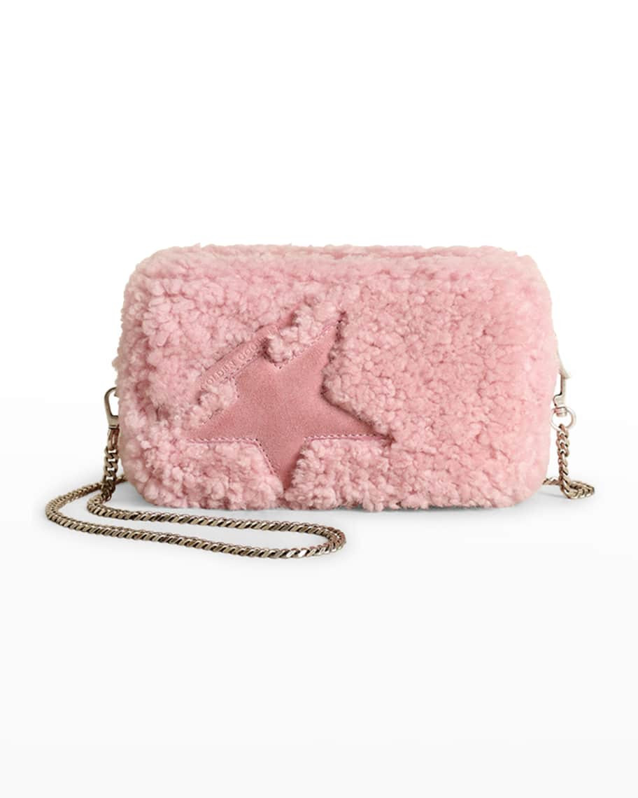 Golden Goose Mini Star Wool Camera Crossbody Bag | Neiman Marcus