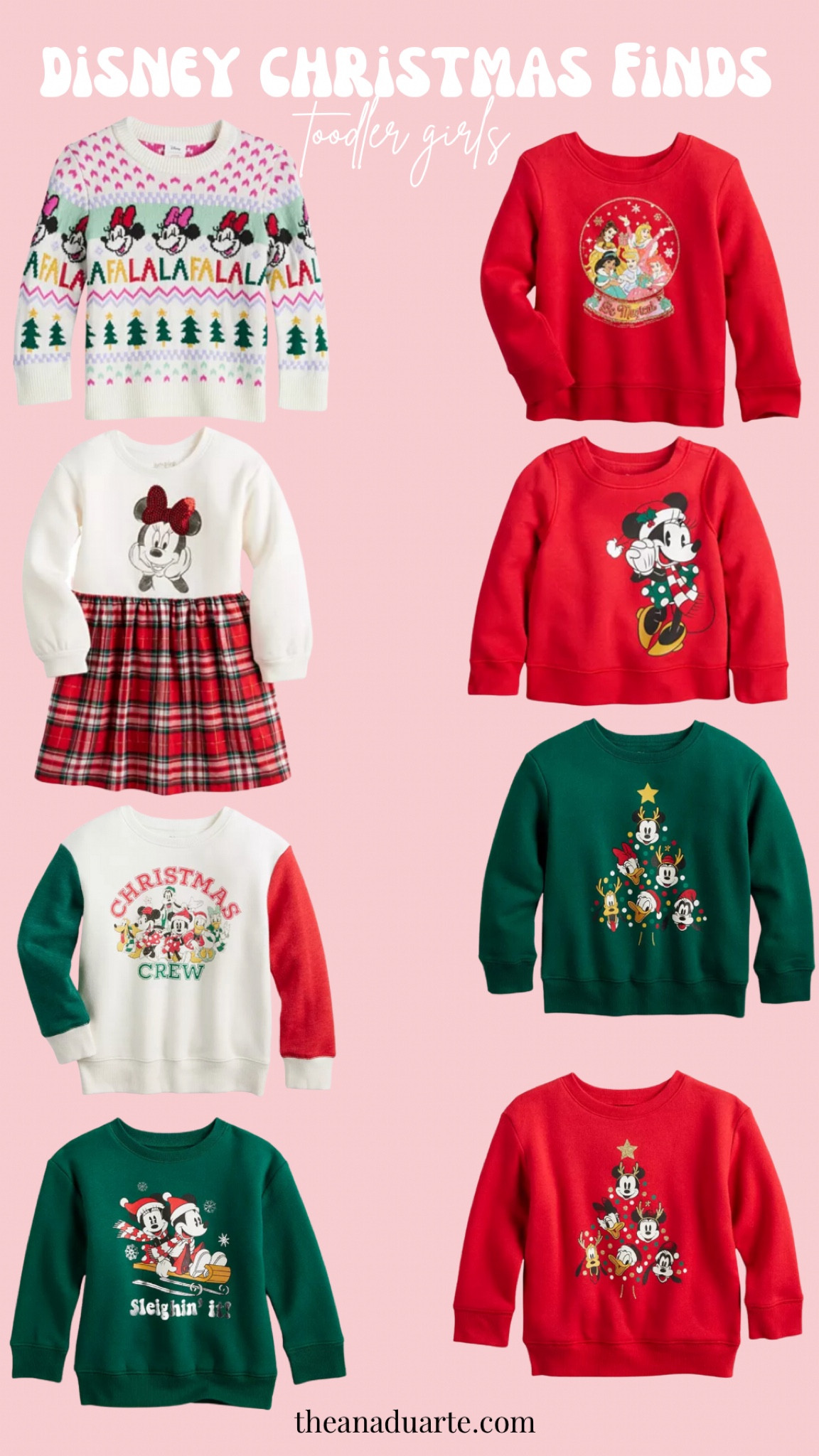 Disney Christmas finds for toddler girls 🎄❤️

Disney outfit,
Disneyland outfit,
Disney world outfit, Disneyland, Disney world, kids Disney outfit, kids disneyland outfit, kids disneyworld outfit, toddler girl Disney outfit, toddler girl
Disney outfits, toddler girl, Disney Christmas, Christmas Disney, Christmas Mickey, Christmas, Disney family, Disney style, toddler girl style, toddler girl outfit 

#LTKbaby #LTKkids #LTKfamily