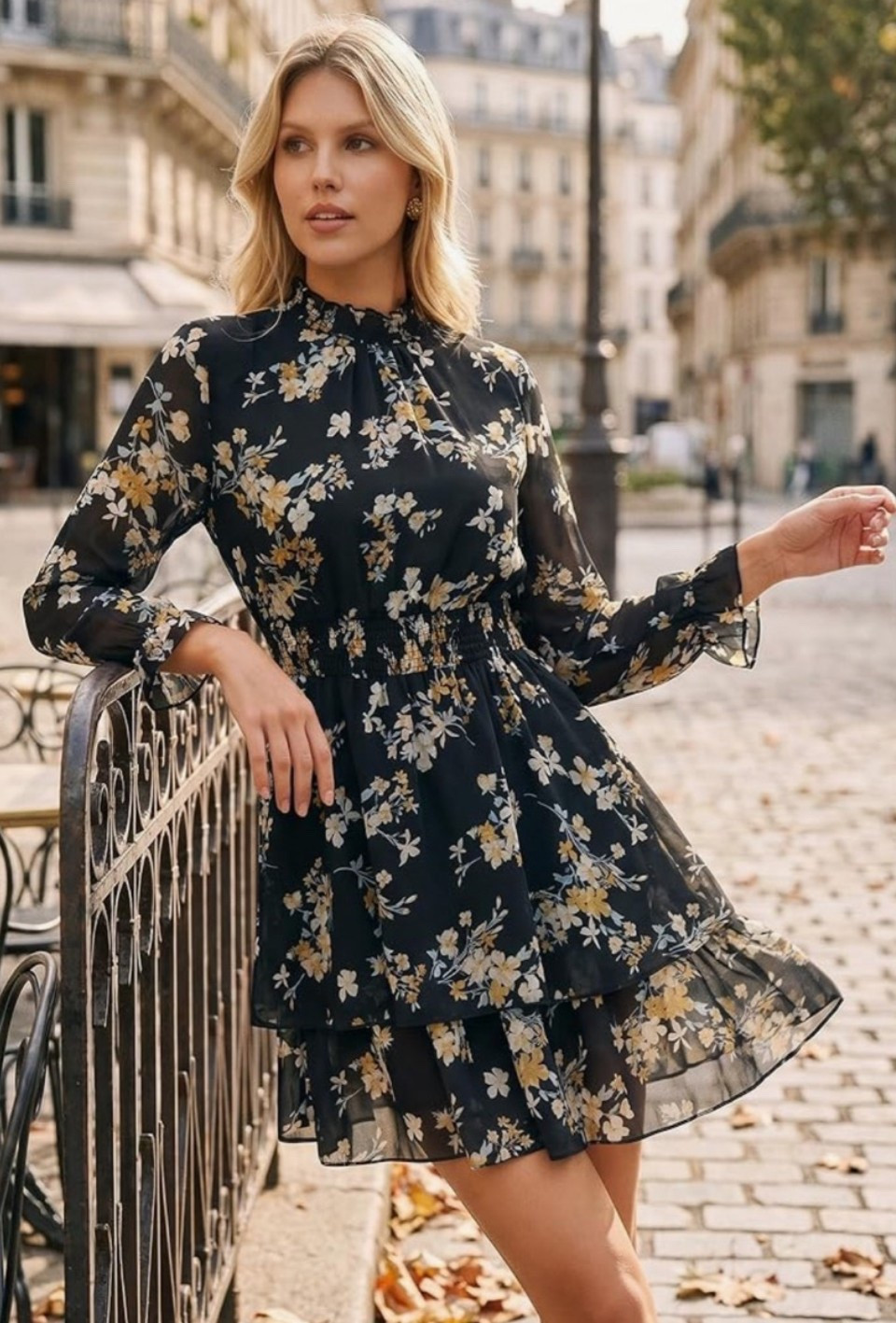 Feminine, flowy, and effortlessly pretty. 🌸✨ This floral chiffon mini dress is giving romantic, classic charm with its soft ruffle details, mock neck, and dreamy layered silhouette. Perfect for wedding guest moments, brunch, graduations, date nights, baby showers, or any day you want to feel extra pretty. 

Grab yours before favorites sell out! 🌿

#LTKWedding #LTKSeasonal #LTKWorkwear